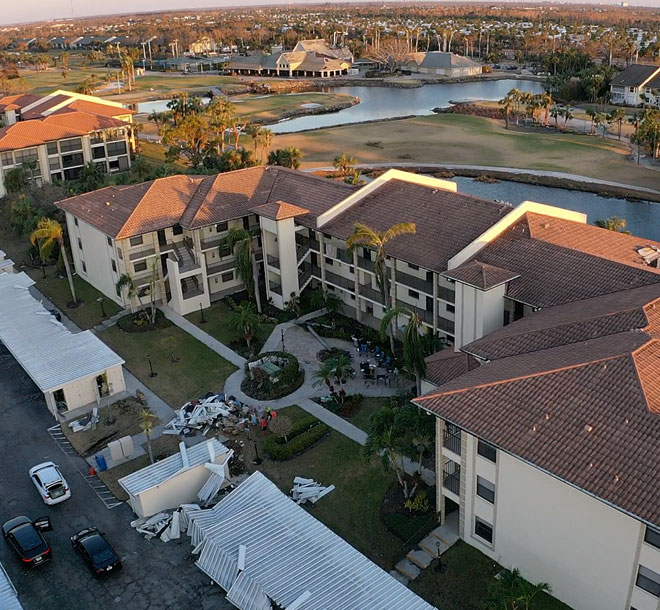 Guardian Claims USA team assisting commercial property owners with insurance claims and maximizing recovery on losses.